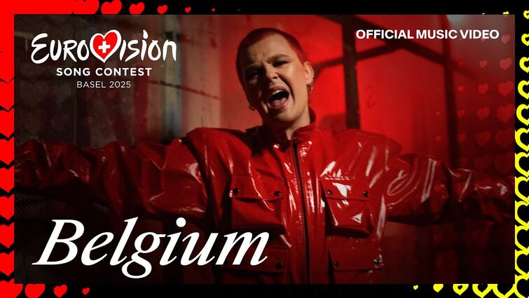 Red Sebastian - Strobe Lights | Belgium 🇧🇪 | Official Music Video | #Eurovision2025
