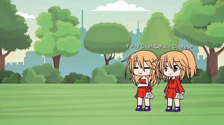 Yolay gacha design (+her identical twin sister Cecilia gacha design ...