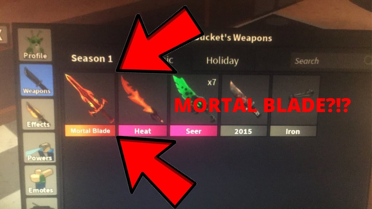 Information About Mortal Blade Fandom - roblox murderer mystery 2 perks