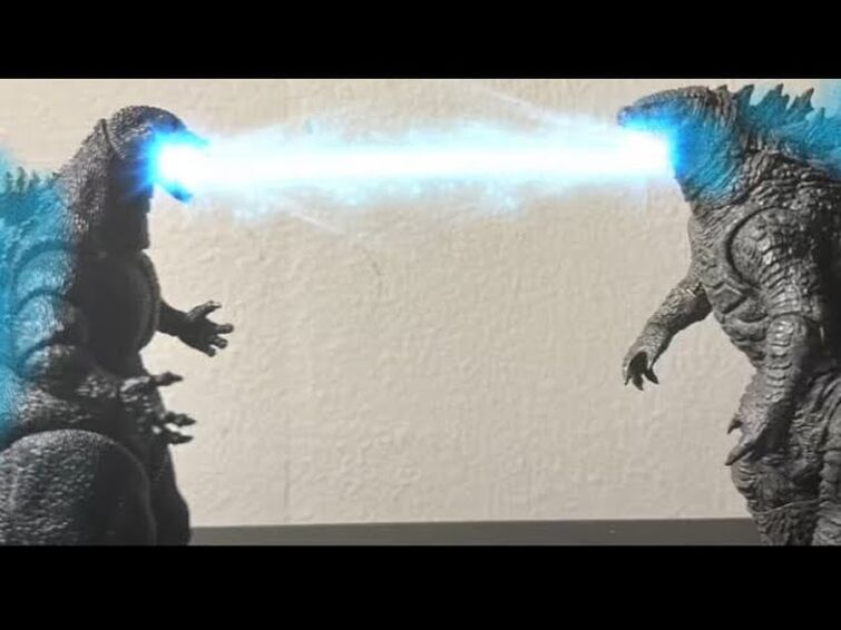 STOP MOTION TEST:(HEISEI) GODZILLA VS TITANUS GOJIRA
