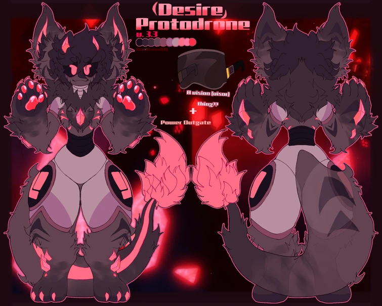 So this is my V.3.3 redesigned/updated gootraxians designs/(ocs