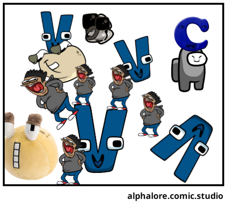 I made an Alphabet Lore real life planet Z image - Comic Studio