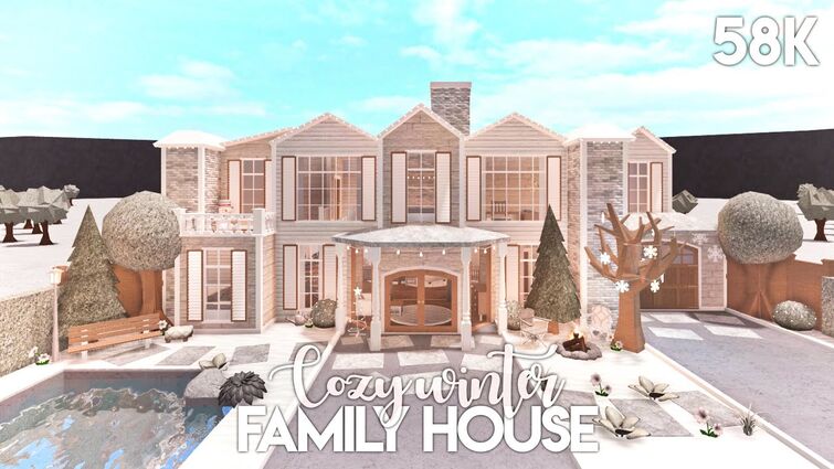 Bloxburg: Modern Family Mansion, Speedbuild