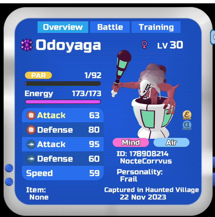 Odoyaga, Loomian Legacy Wiki