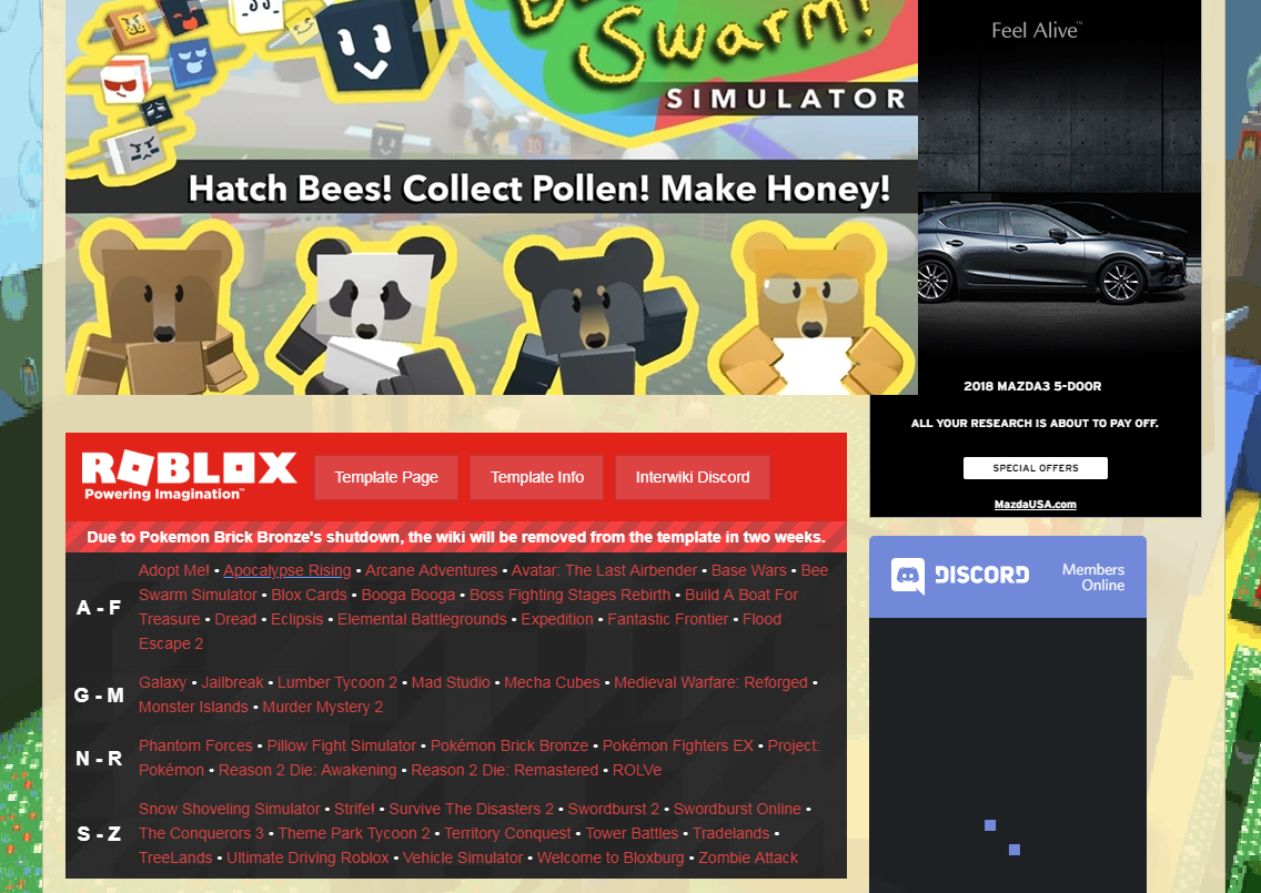 Discord For Roblox Bee Swarm Simulator