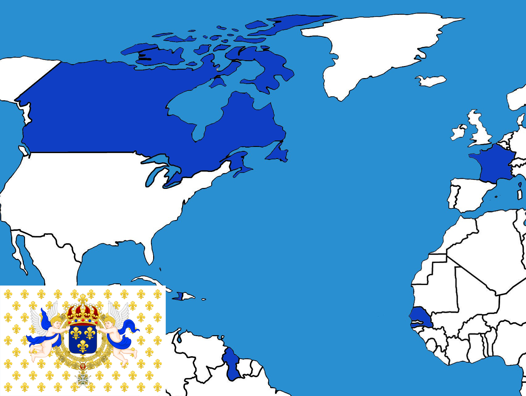 french colonial empire map