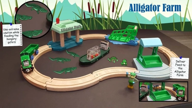 ttte wooden railway