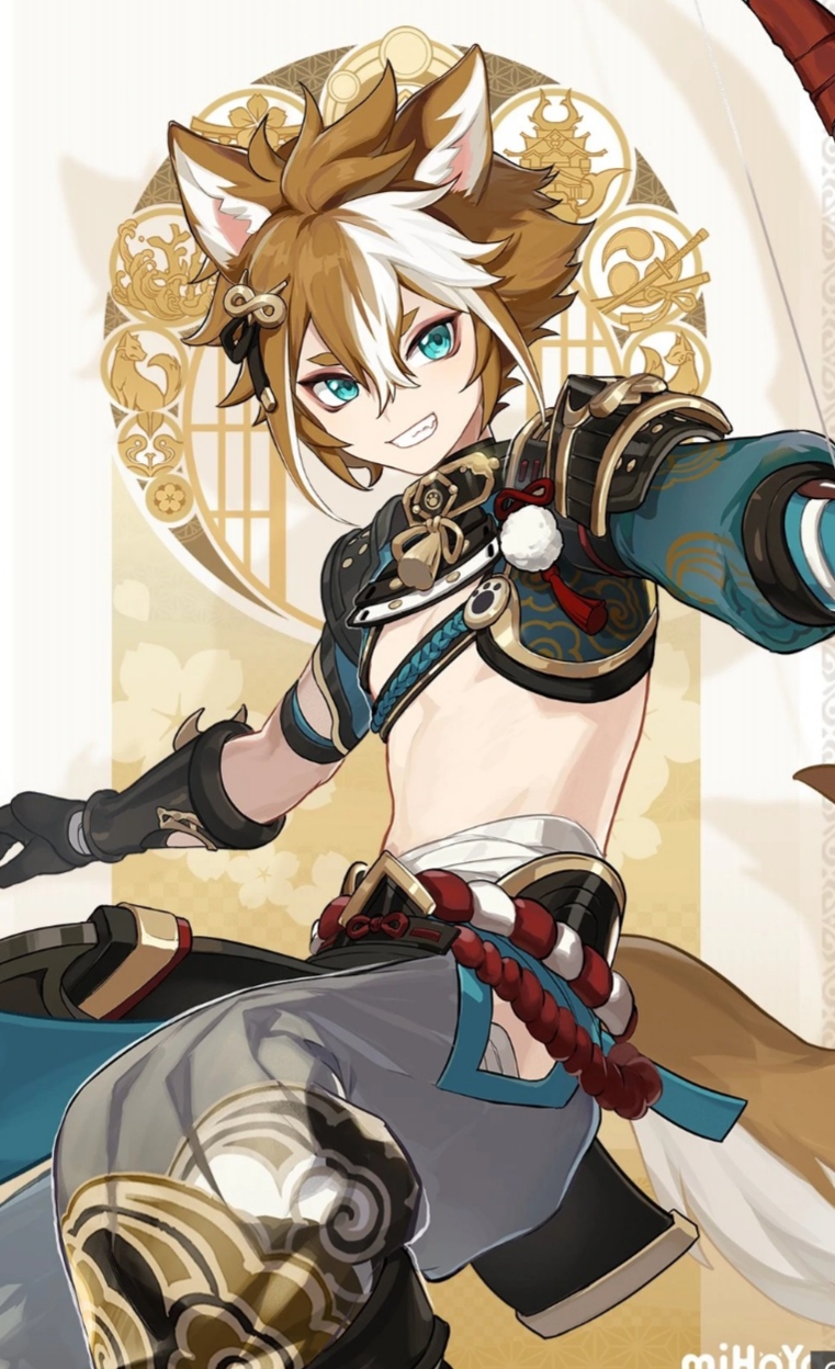 WHY ISNT ANYONE TALKING ABOUT GOROU?I mean, just look at him! I love ...