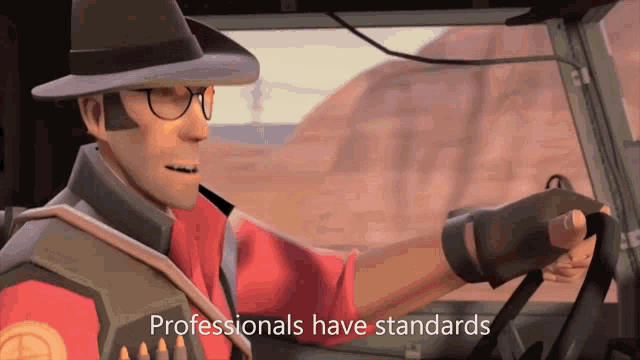 professionals have standards | Fandom