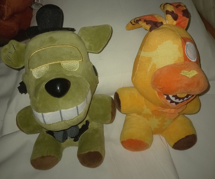 found some more weird bootleg fnaf plush including a shadow bonnie