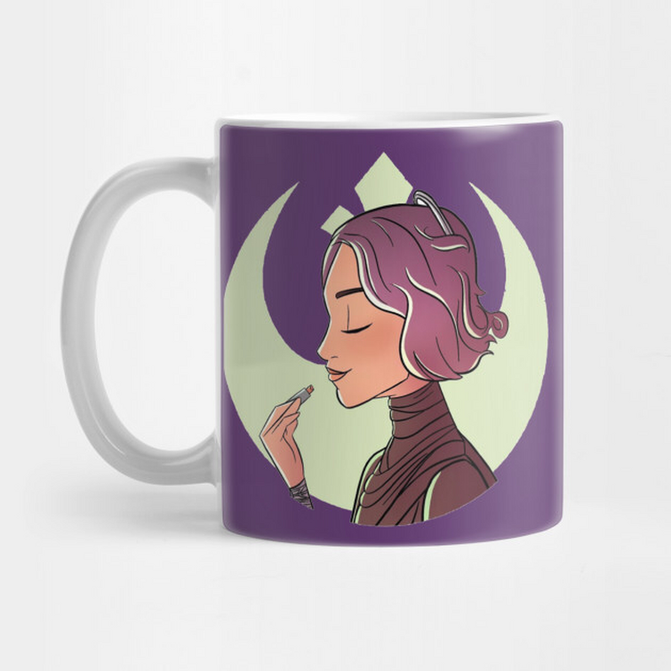 Admiral Thrawn Head Shot Graphic Ceramic Mugs