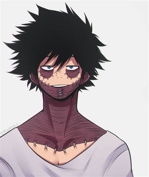 I poorly removed dabi's scars (original with scars is not mine) | Fandom