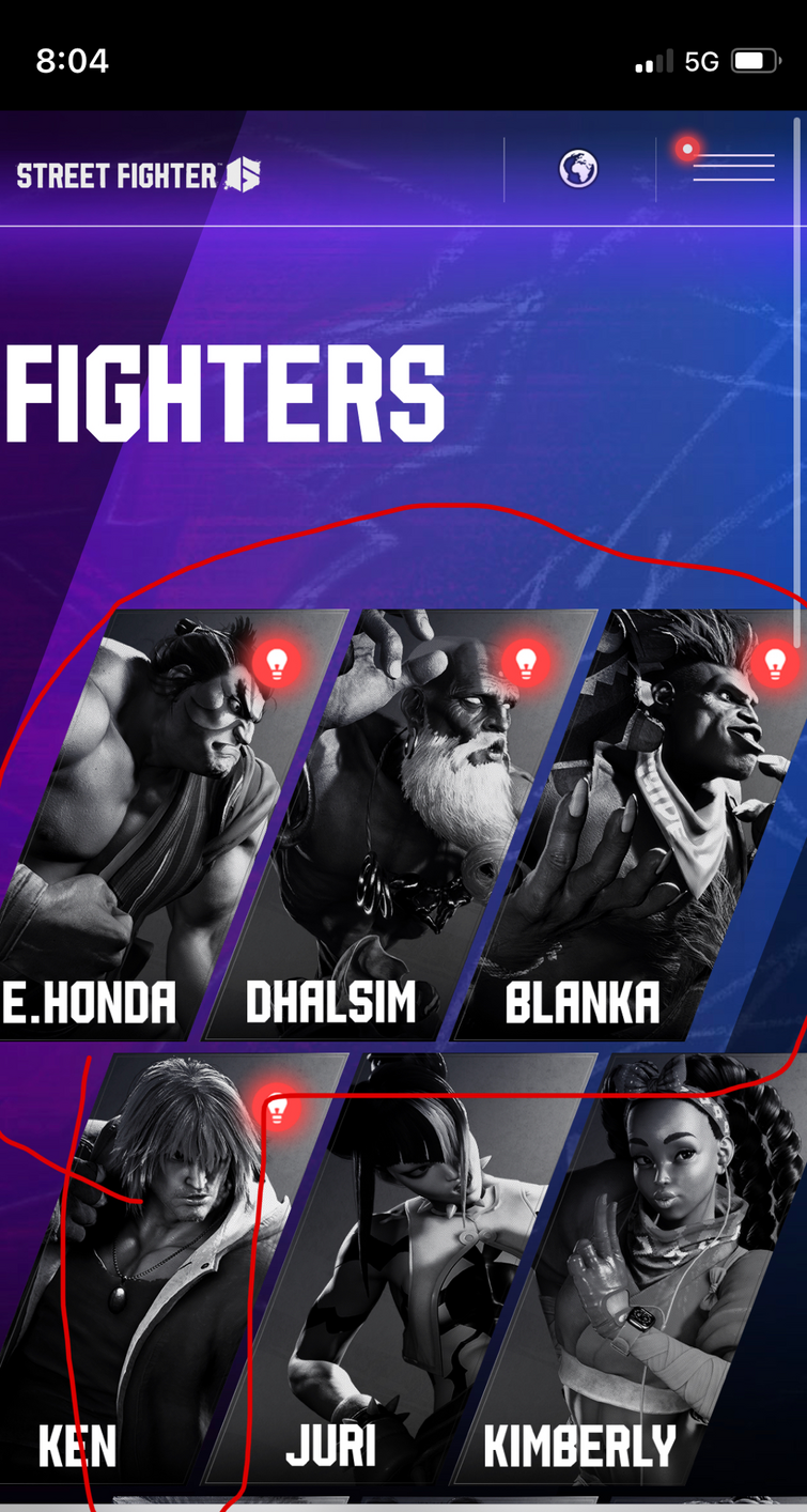 Street Fighter 6 - Official Ken, Blanka, Dhalsim, and E. Honda