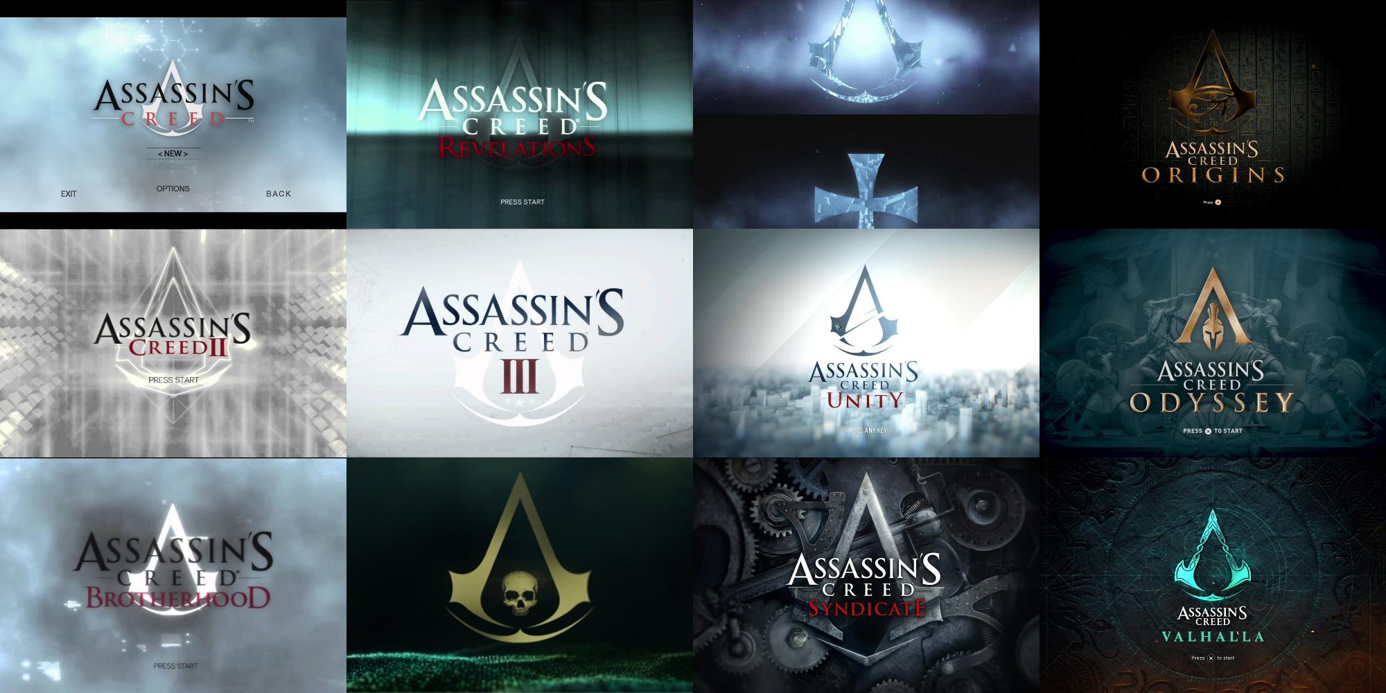 Assassins Creed 1 Menu 