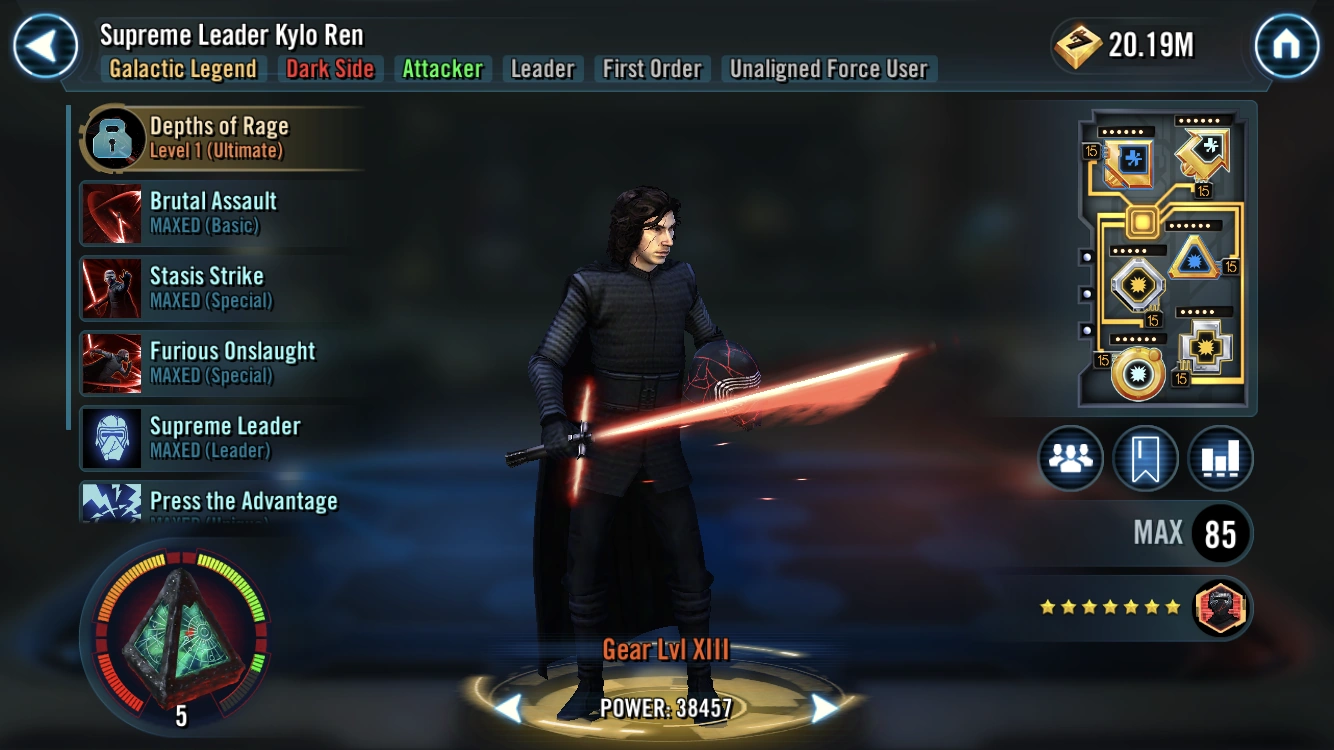 🎮 [SWGOH] First Galactic Legend Fandom