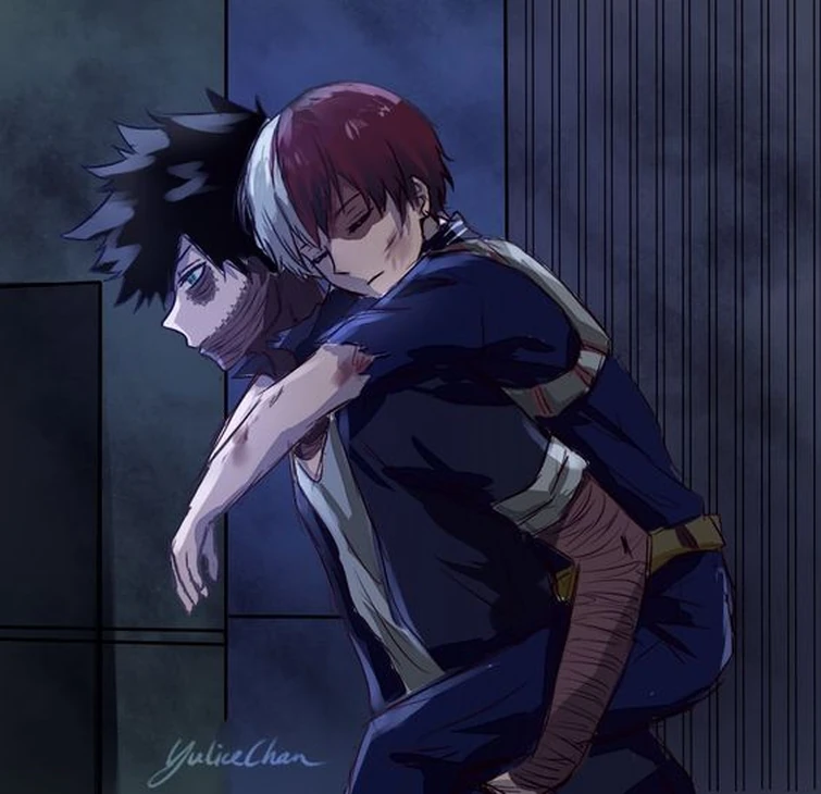 Dabi and Todoroki's Reunion in a Nutshell Fandom