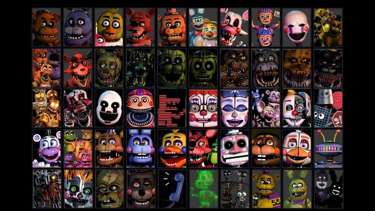 Ultimate Custom Night but with about every animatronic : r