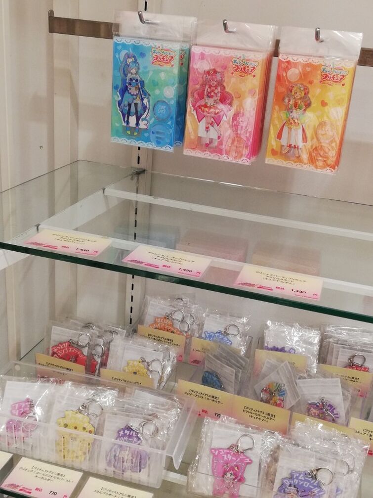 I went to Precure Pretty Store in Kitasenju MARUI in Tokyo (March