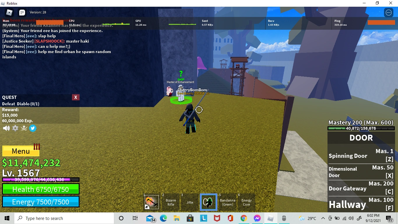 Master of Enhance Spawnplace in 3rd sea Fandom