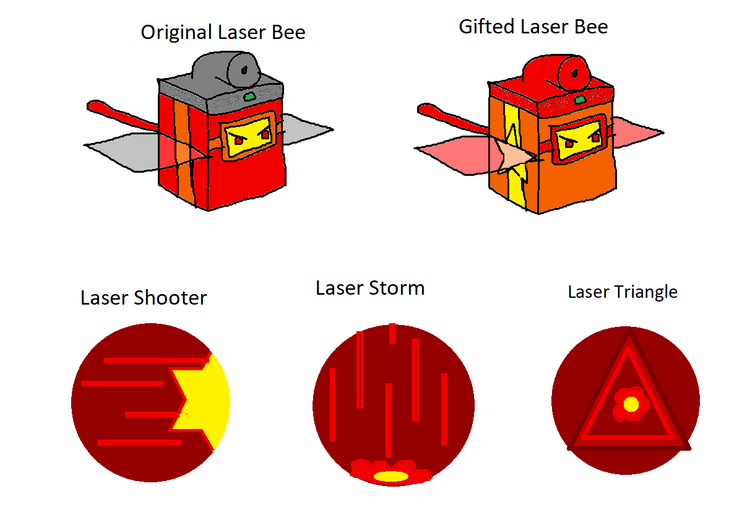 Pixel Papercraft - Mini bee