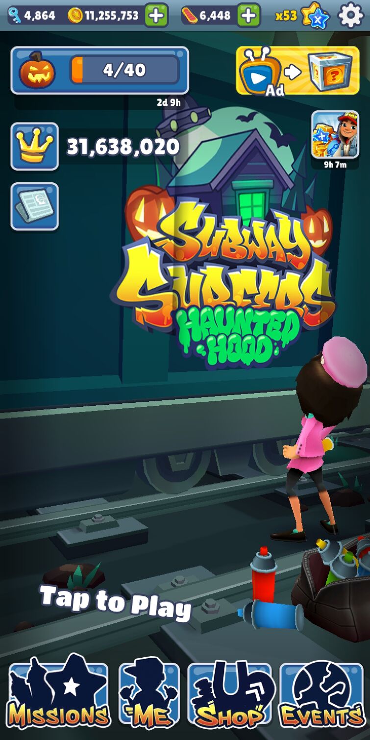 Gonna start subway surfers from Seoul 2014 and unlock everything until it  catches up to now.