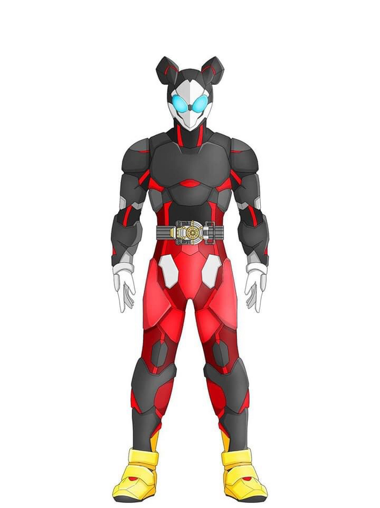Looks what I have found. Kamen Rider Mickey 😂. To be honest