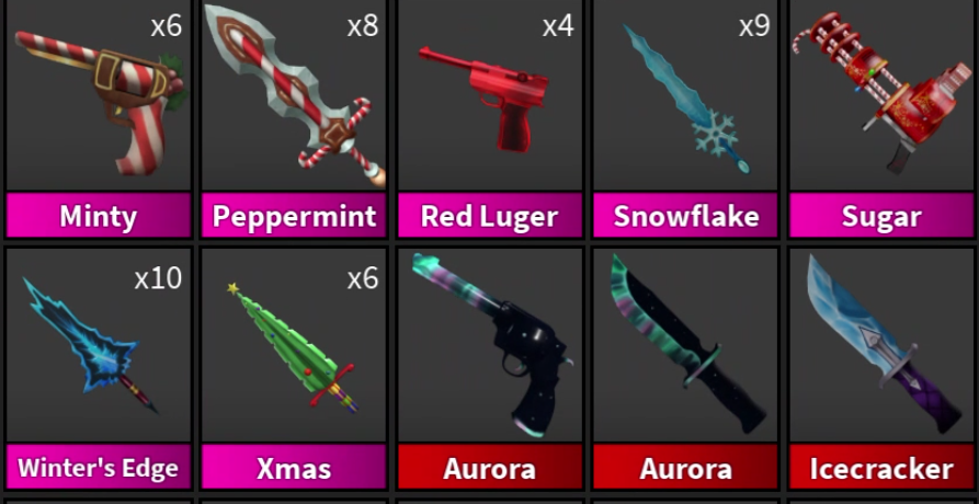 Sugar Gun 2015, Trade Roblox Murder Mystery 2 (MM2) Items