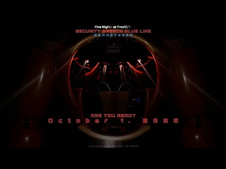 Five Nights at Freddy's Security Breach Blue Line Remastered - Release Live Event - 2025