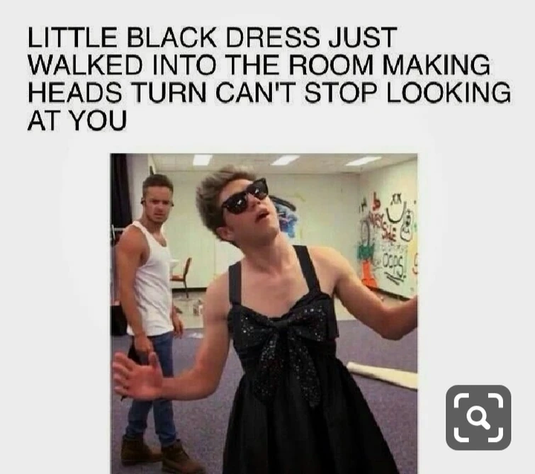 Little black dress just walked into the room..... | Fandom