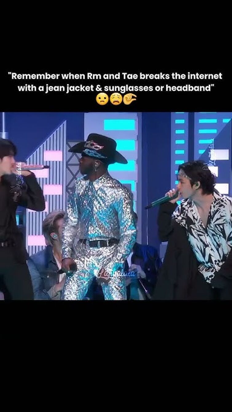 Rm and Tae nailed it🔥also Jk and Jimin rocking the chorus🤤😩#btsshorts #rm #tae #jk #jm #lajibolala