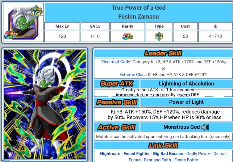 AGL Zamasu EZA concept Fandom