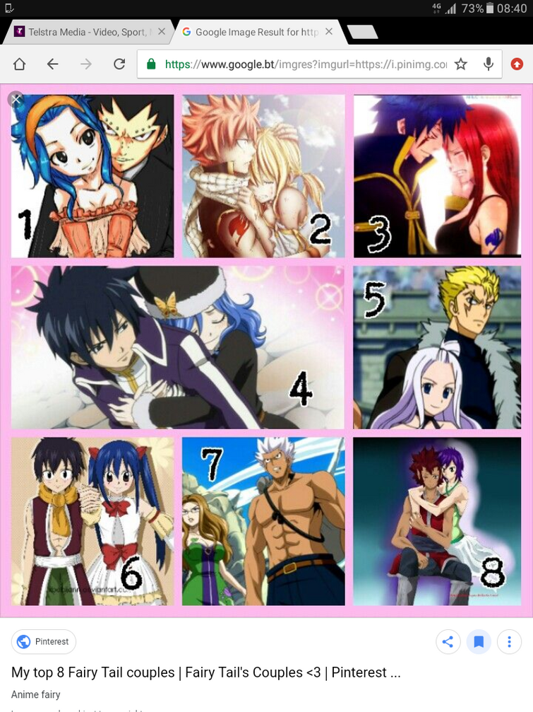 The Couples Of Fairy Tail Fandom