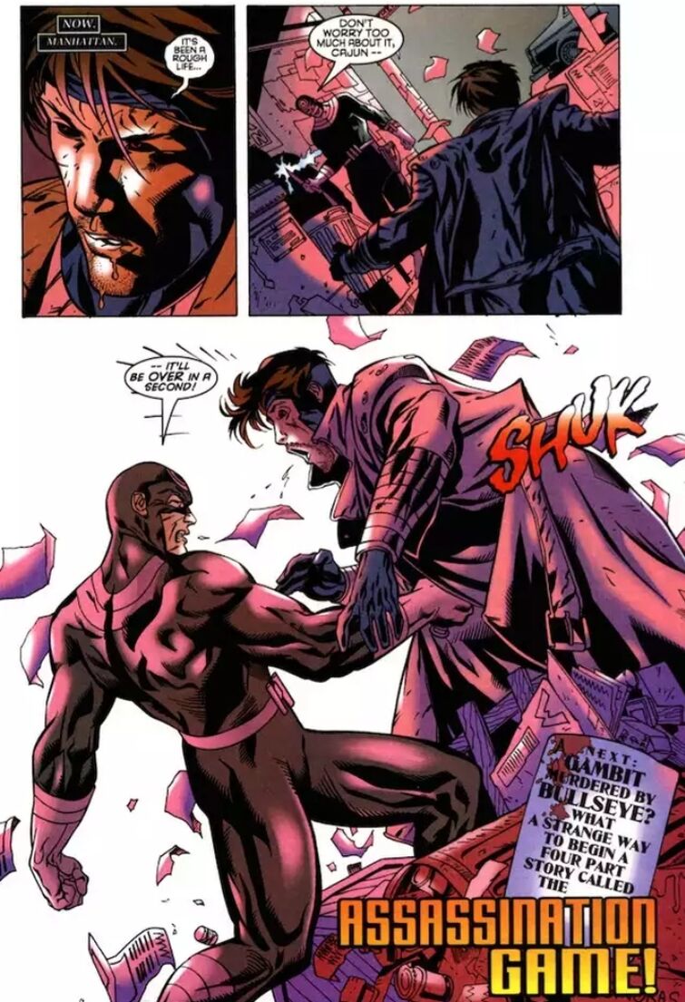 Gambit (Marvel Comics) vs Gordeau (Under Night In-Birth) - Battles - Comic  Vine