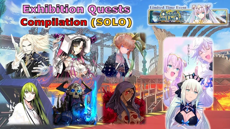 FGO NA - Tam Lin Cup: Exhibition Quests Compilation (SOLO Version)