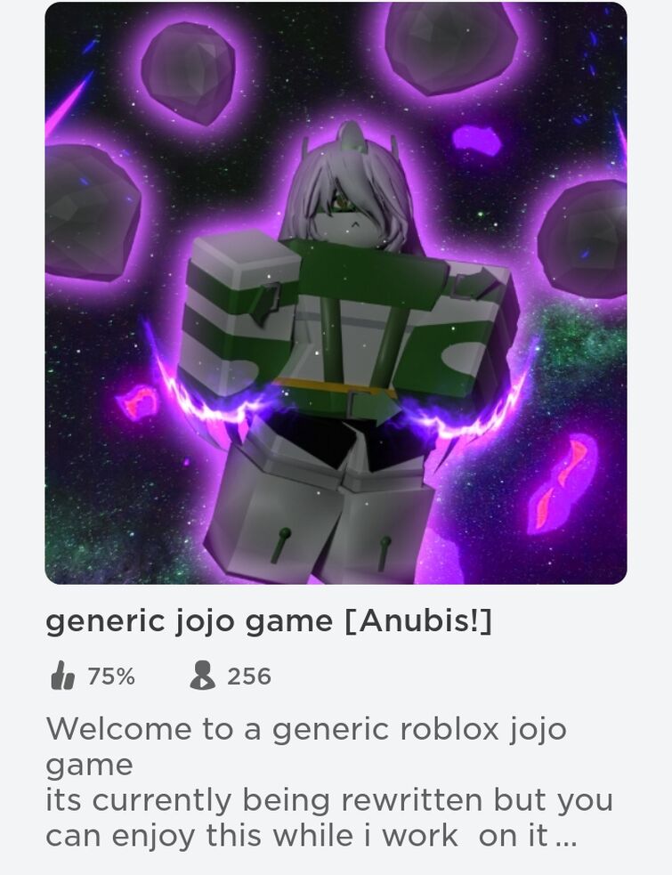 Jojo Roblox Game But Every Stand Is A Female Fandom - roblox jojo stand models