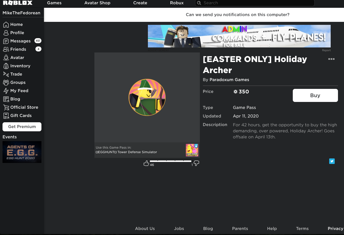 Roblox Robux Easter Event