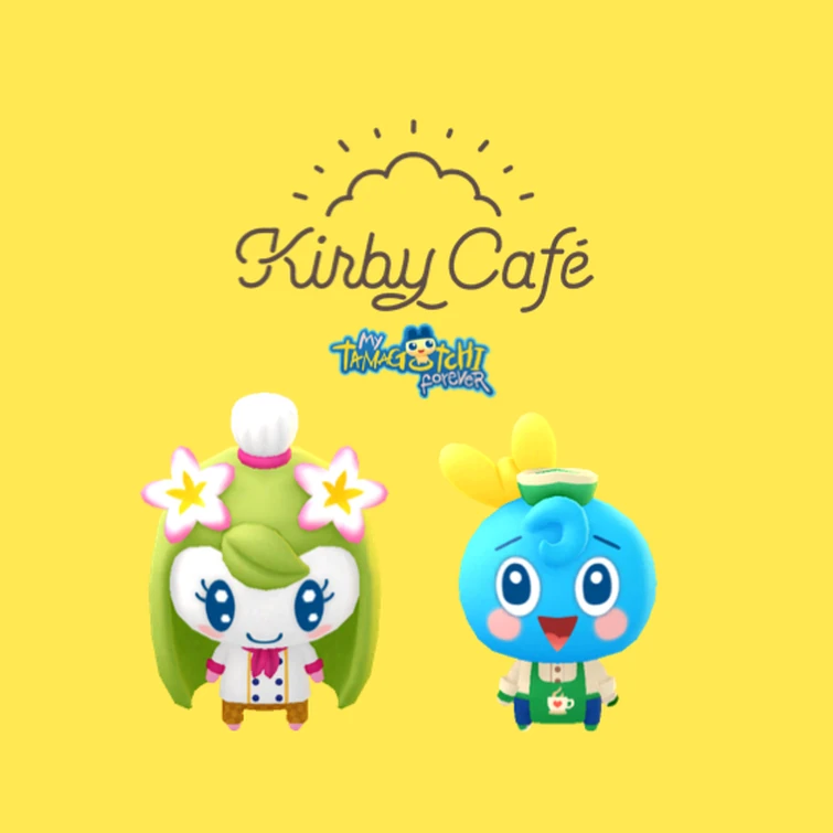 Official Kirby Café x My Tamagotchi Forever Menu in Japan Fandom