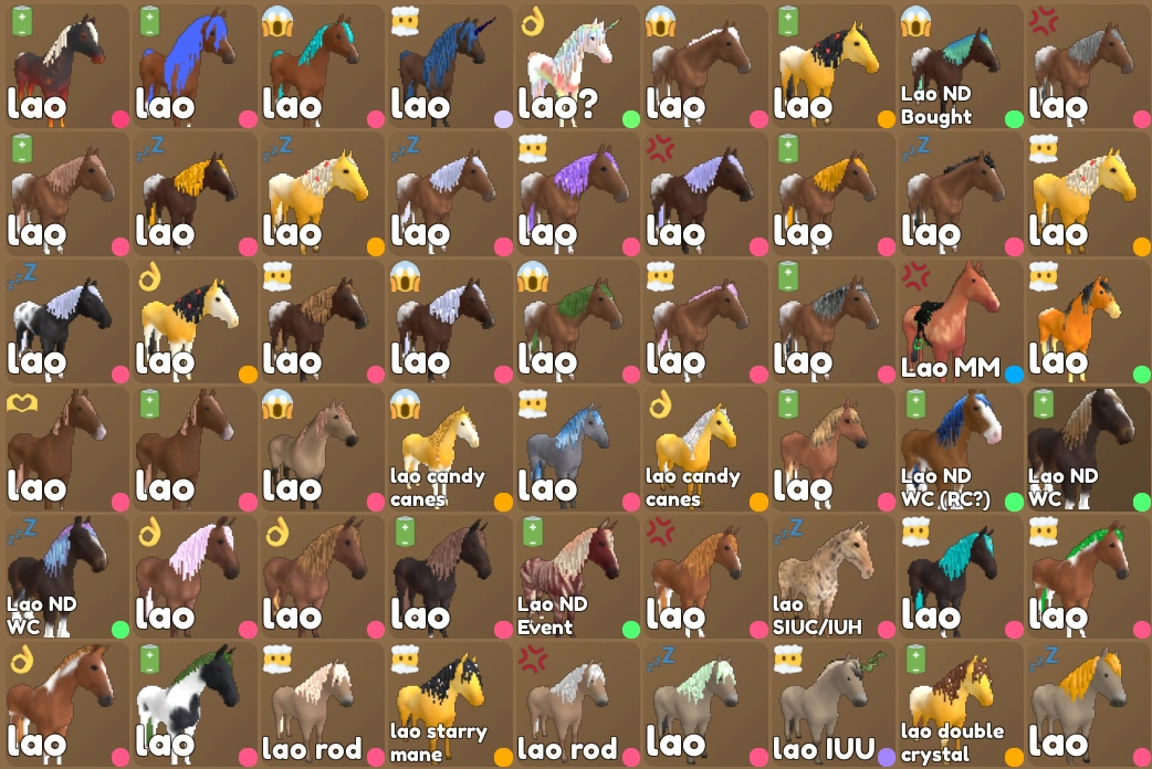 Lao! IUHs, NDs, SIUCs, Horned horses, MMs + more! | Fandom