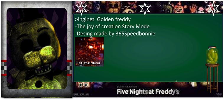 Five Nights at Freddy's - FNAF 3 - Phantom Freddy Postcard for