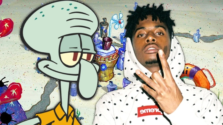 Squidward Tentacles vs Playboi Carti - Epic Rap Battles of Scoliosis