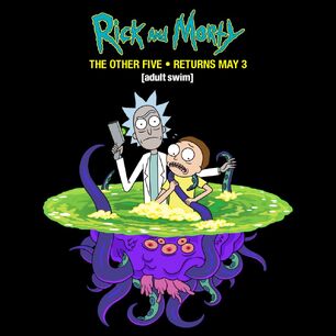Rick and Morty trippy illustration - digital art : rickandmorty