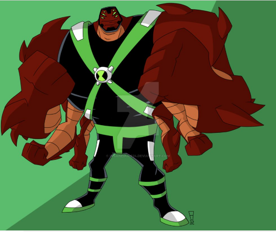 quatro braços :: Ben10universosupremo