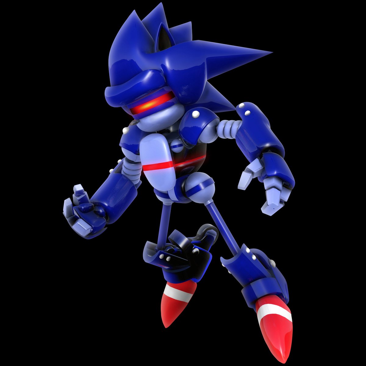 Mecha Sonic retexturized sprite sheet by jan300omega on DeviantArt