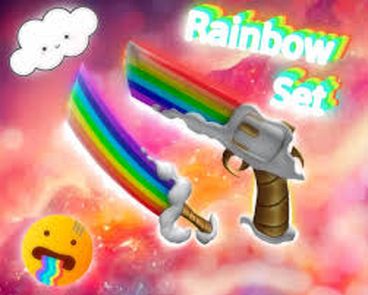 Rainbow Set, Trade Roblox Murder Mystery 2 (MM2) Items