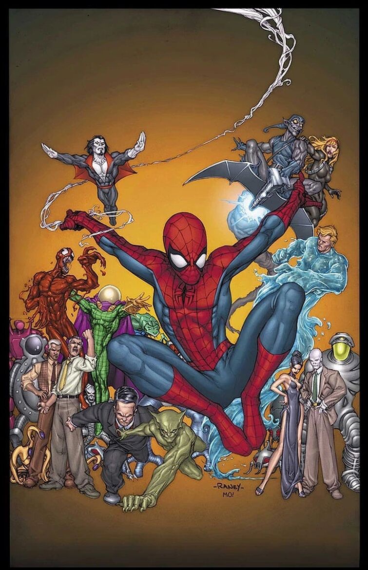 Русский человек паук вселенная. The Official Handbook of the Marvel Universe Spider-man. Слингер Марвел. Слингер Вселенная Марвел. Человек паук 2005 ЭМДЖНЙ.