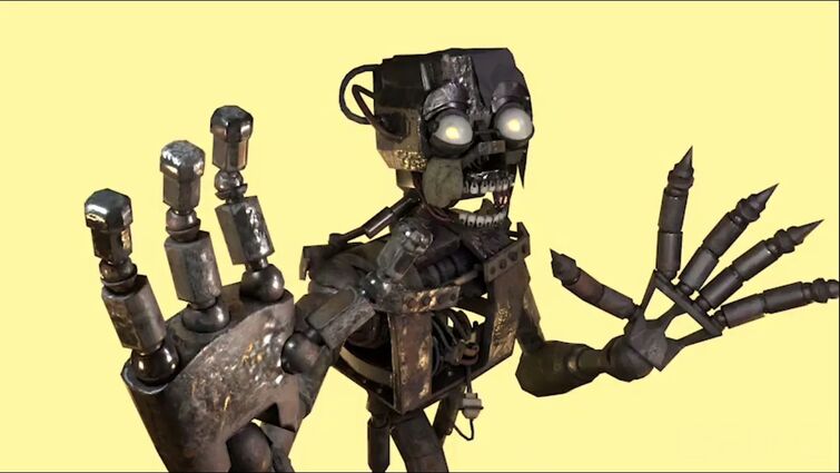 the mimic is transforming into william afton - Imgflip