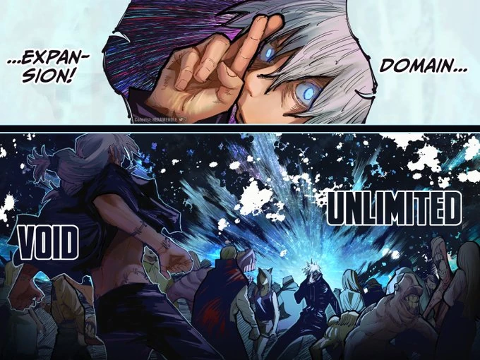 Satoru Gojo.Manga: Jujutsu Kaisen [Ch.89] | Fandom