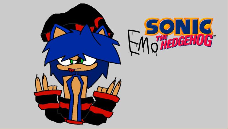 Sonic vs emo Sonic : r/SonicTheHedgehog