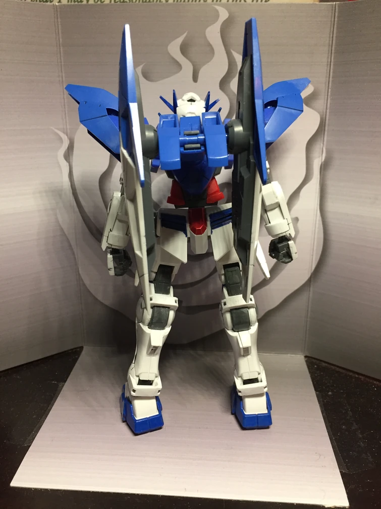 New kitbash! Exia Full Throttle! Exia repair 3 and 00 diver ace weapon ...