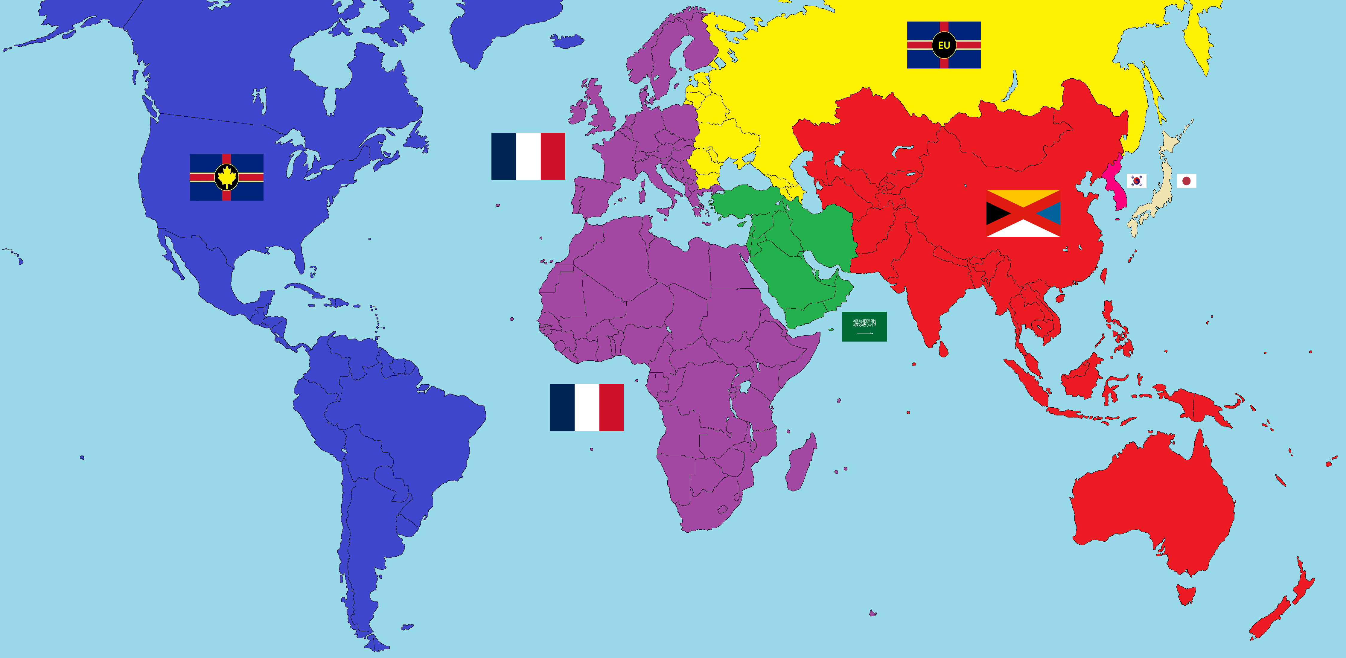 Code Geass's Map Of The World : Year 2000  Fandom